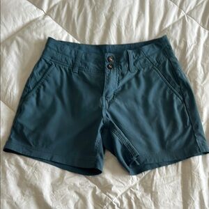Prana Alana Shorts Deep Stellar Blue Size 2